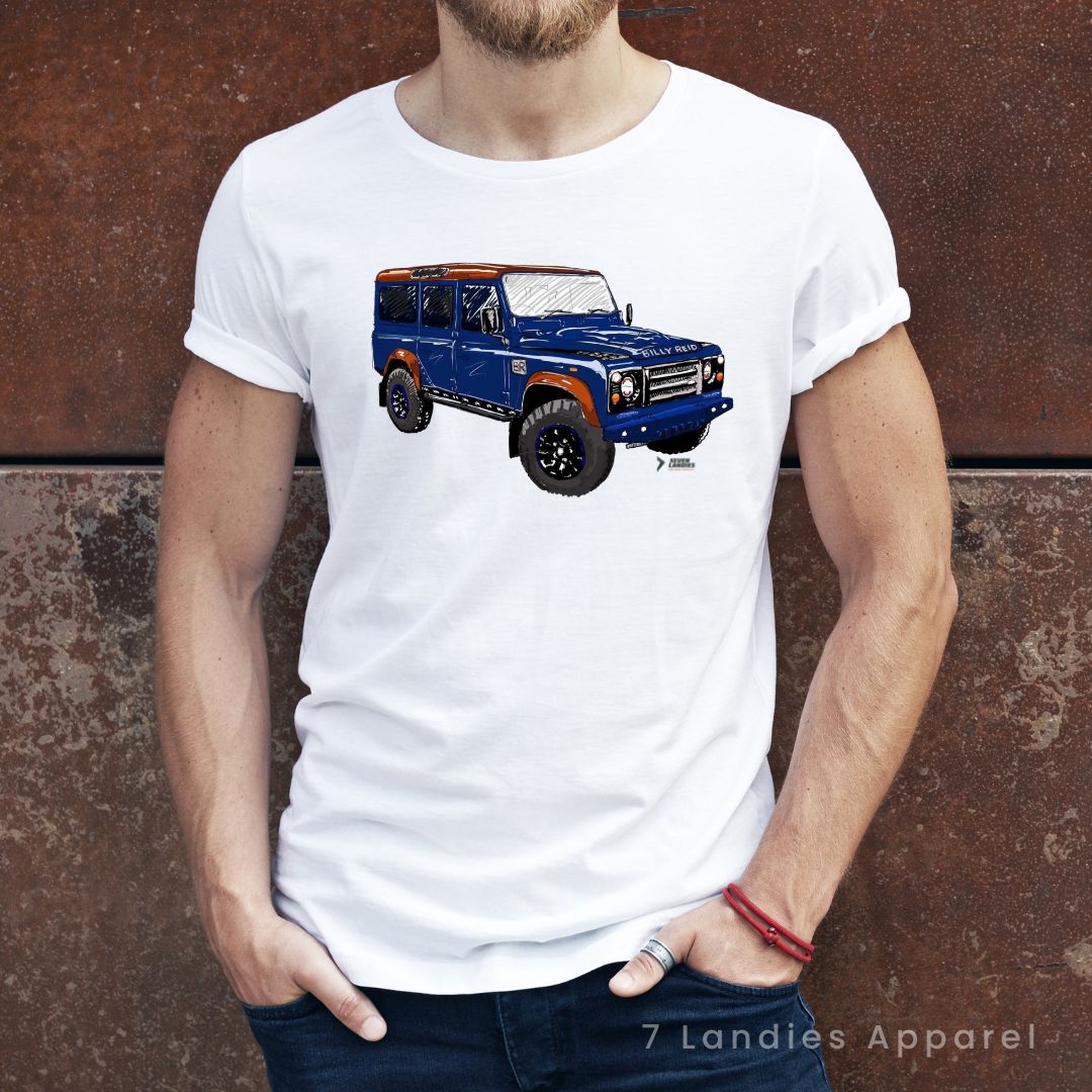 White BR Defender Tee