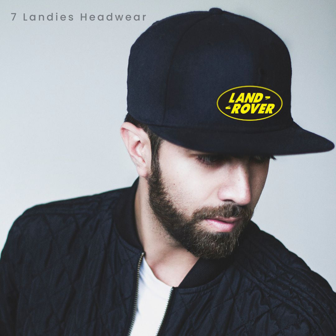 LR yellow Logo Snap Back Cap