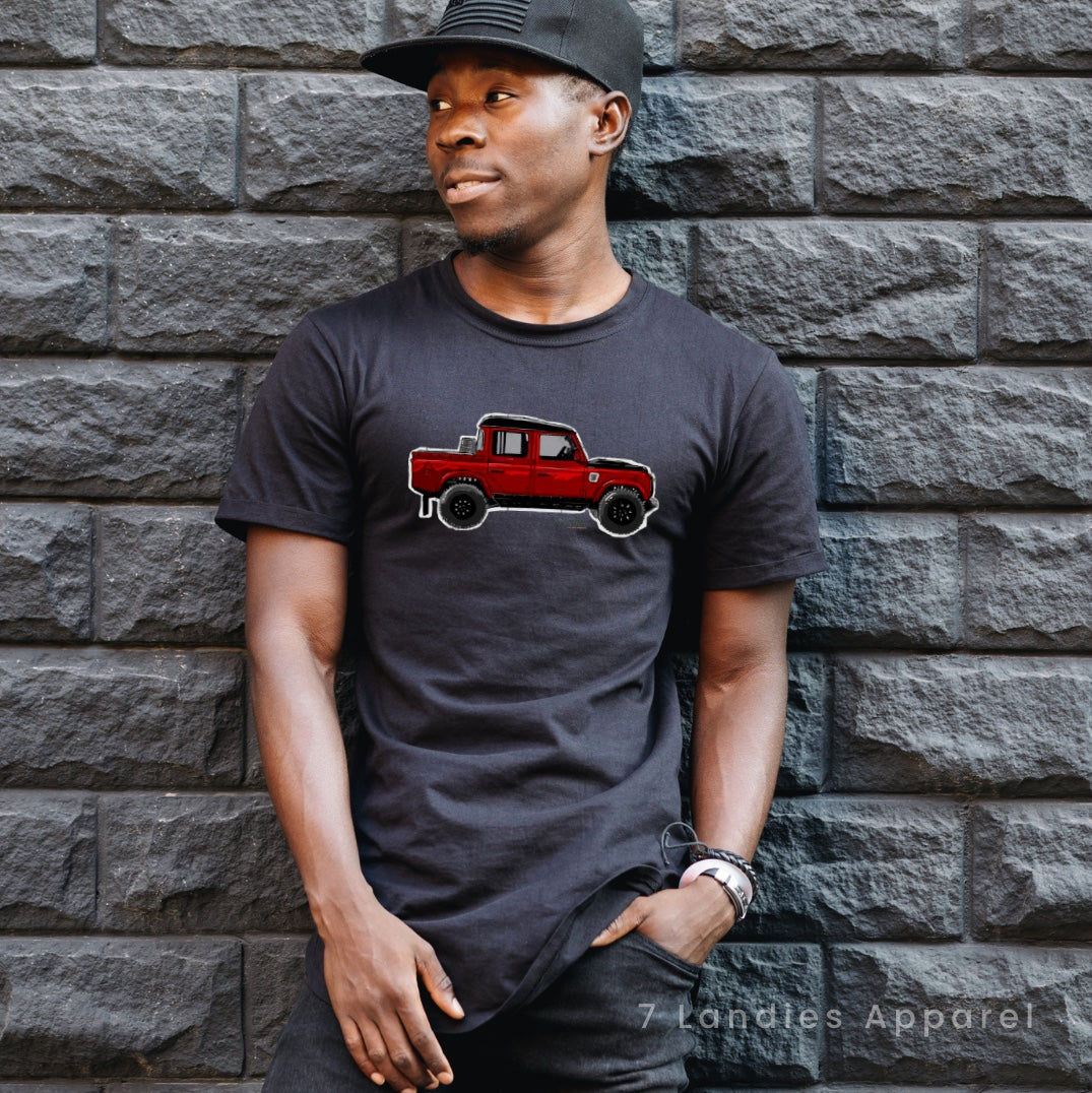 Charcoal Ruby Defender Tee